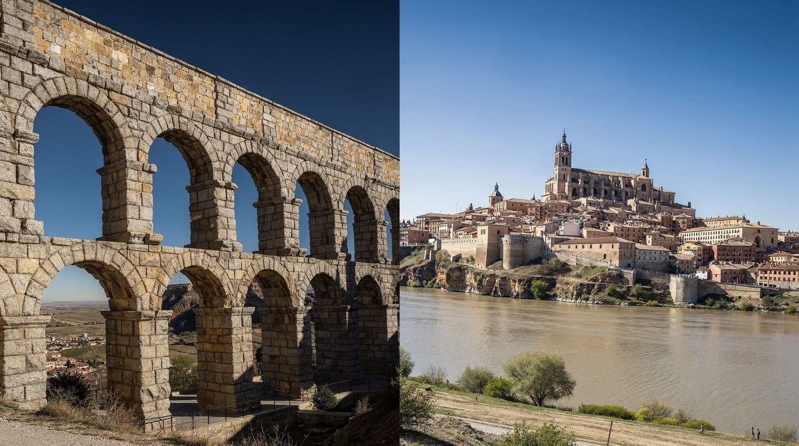 Prima Segovia o Toledo? Come decidere quale gita fare — Toledo richiede una giornata intera. Segovia è gestibile in mezza giornata e il 