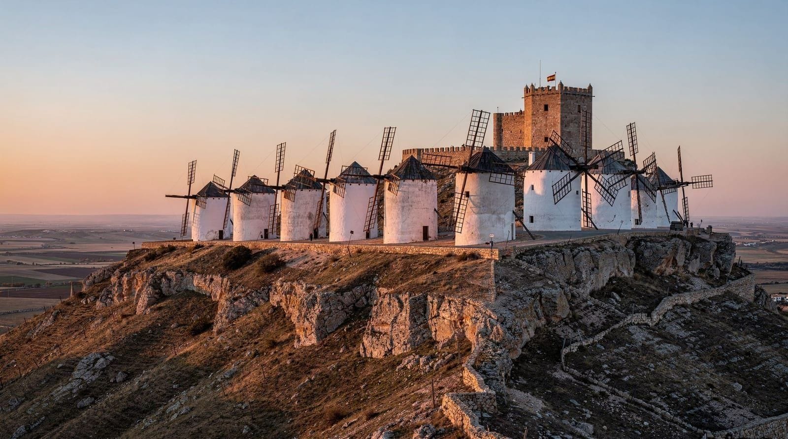 Mulini a vento di Consuegra: la gita del Don Chisciotte da Madrid