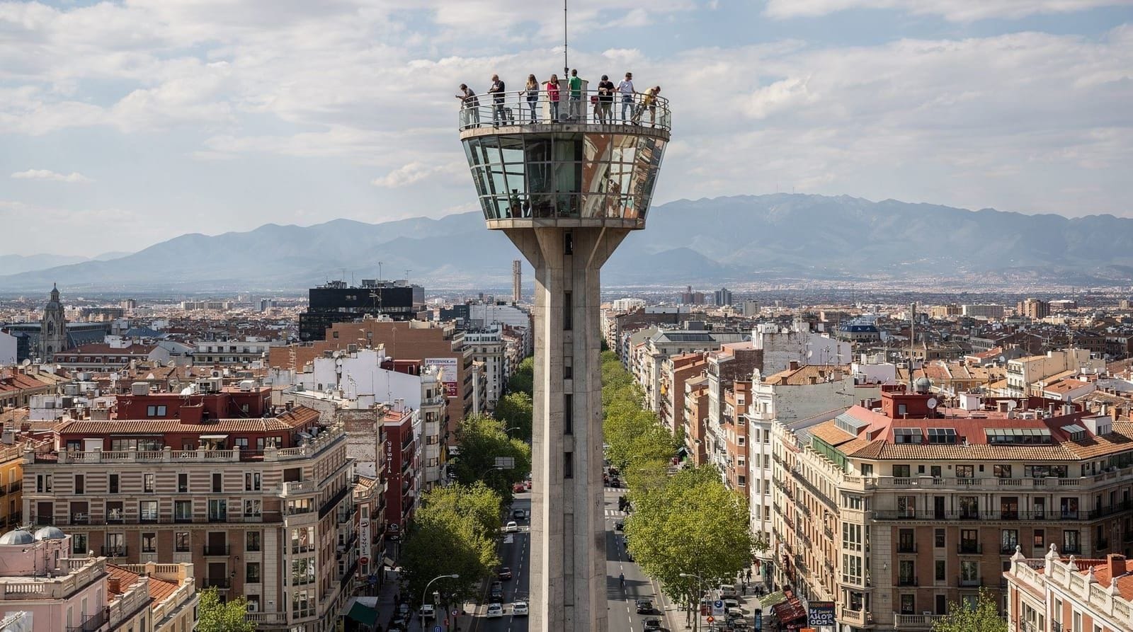Faro de Moncloa: Madrids kostenloser 360-Grad-Panoramaaussichtspunkt