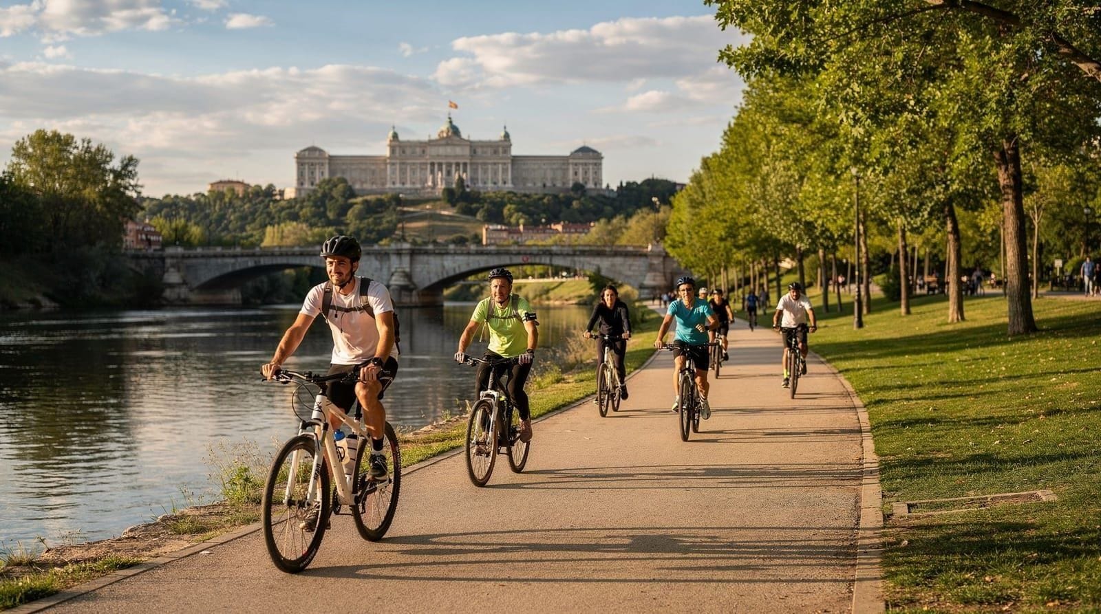 Ciclismo a Madrid Río: guida completa al percorso lungo il fiume