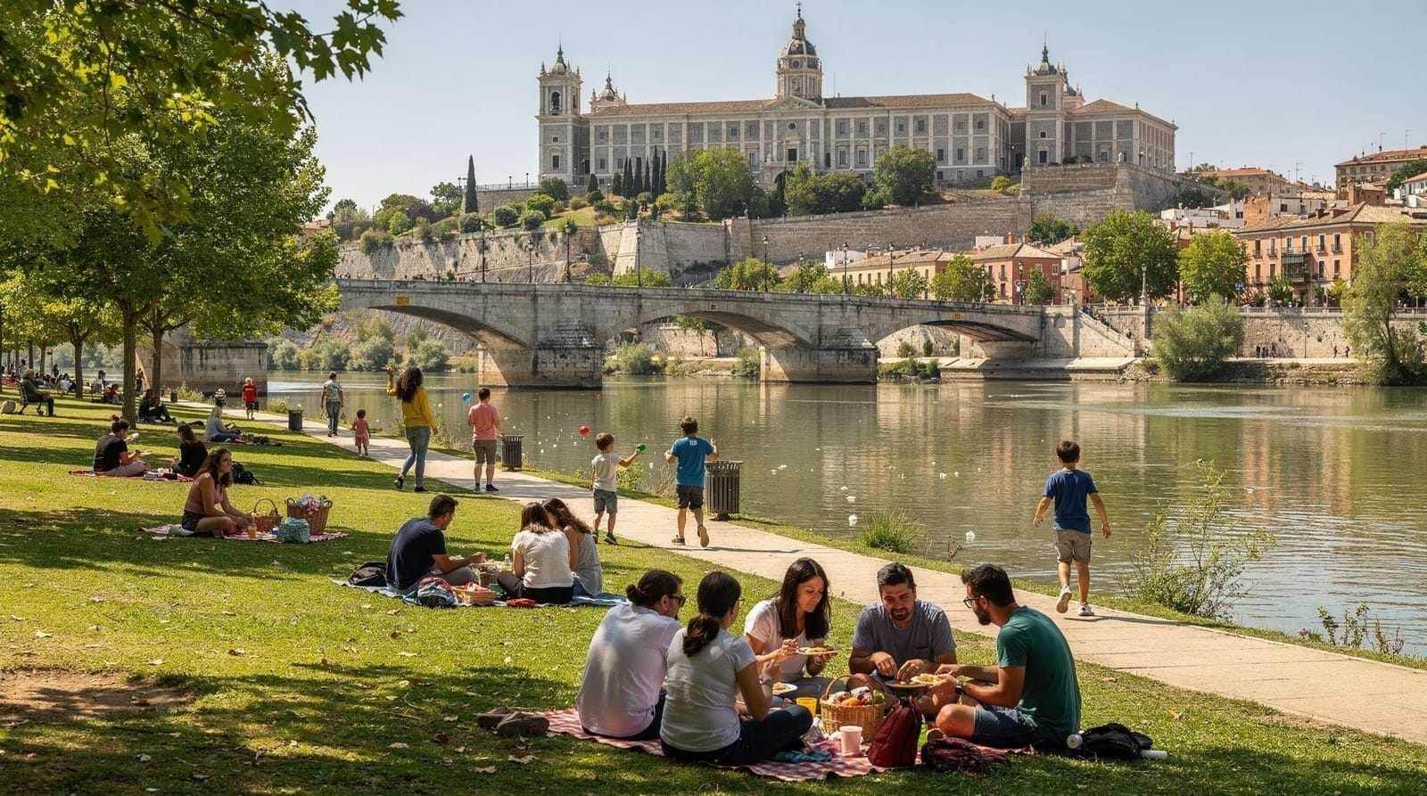 Madrid Río: il parco sul lungofiume lungo il Manzanares